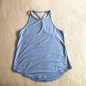 APANA Blue Exercise / Yoga Tank (Size: Medium)